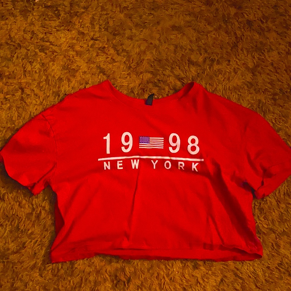 1998 New York Crop Top